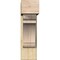 Ekena Millwork Olympic Block Rough Sawn Bracket w/ Offset Brace, Douglas Fir, 8"W x 24"D x 28"H BKT0806X24X28OLY05RDF - alternate 3